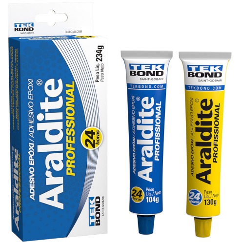 Cola epxi Araldite profissional 234g