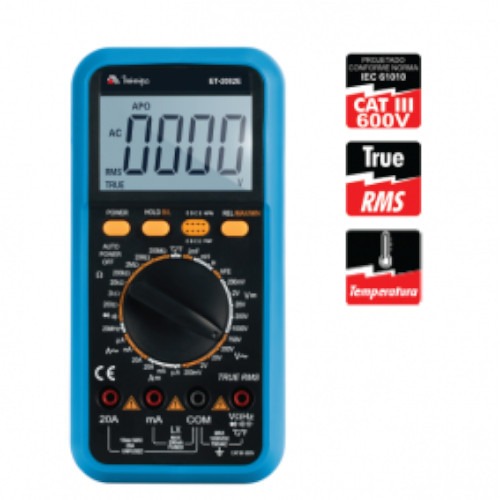 Multímetro digital portátil - ET-2082E Multímetro digital portátil - ET-2082E