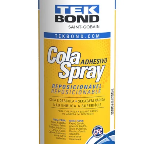Cola spray reposicionável 500 ml