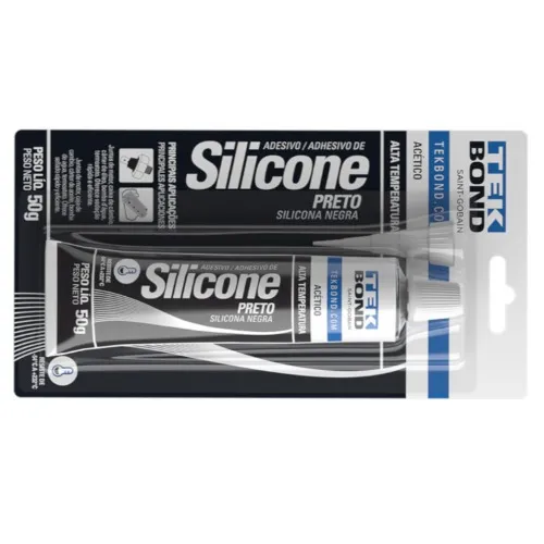Silicone acético para alta temperatura 50 gramas