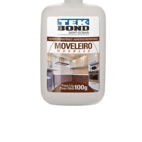 Cola instantânea moveleiro 100g bico aintientupimento