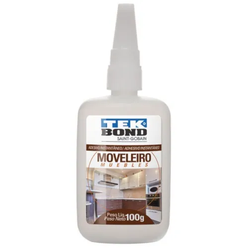 Cola instantânea moveleiro 100g bico aintientupimento