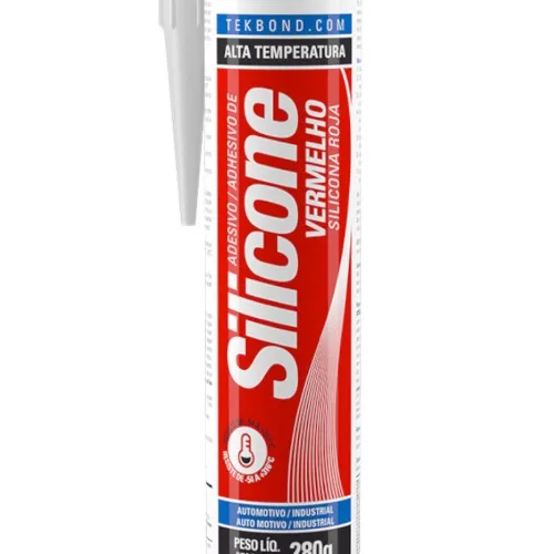 Silicone acético para alta temperatura 280 gramas