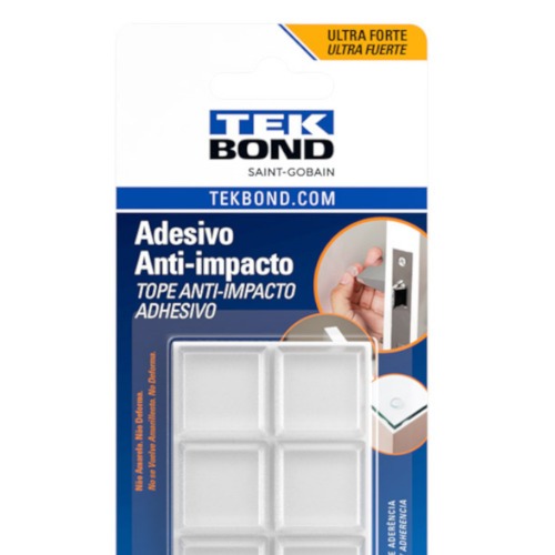 Protetor adesivo anti-impacto gota 19,8 mm com 8 unidades