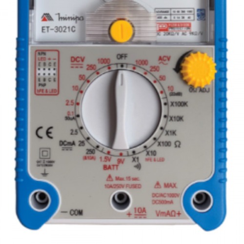 Multmetro analgico porttil - ET-3021C