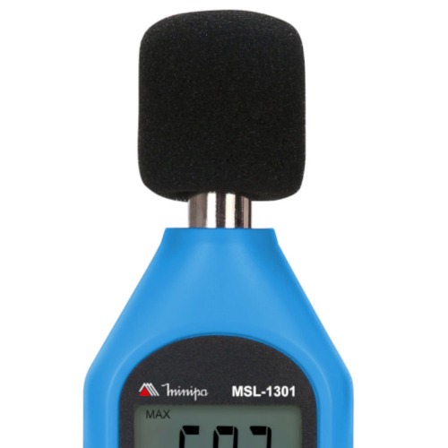 Decibelimetro digital mini com medio 30 a 130 dB - MSL-1301