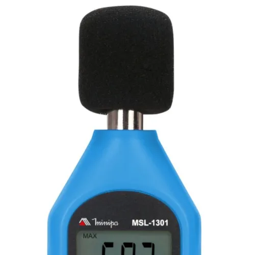 Decibelimetro digital mini com medição 30 a 130 dB - MSL-1301