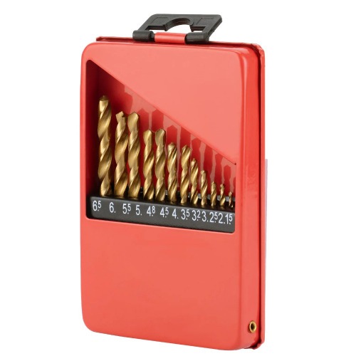 Jogo de brocas ao rpido de 1,5  6,5 mm com 13 peas