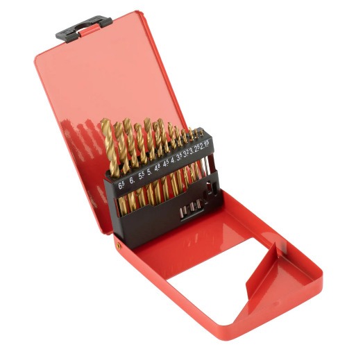 Jogo de brocas ao rpido de 1,5  6,5 mm com 13 peas