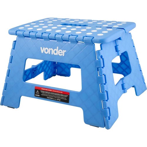 Banqueta plstica dobrvel azul 220 mm