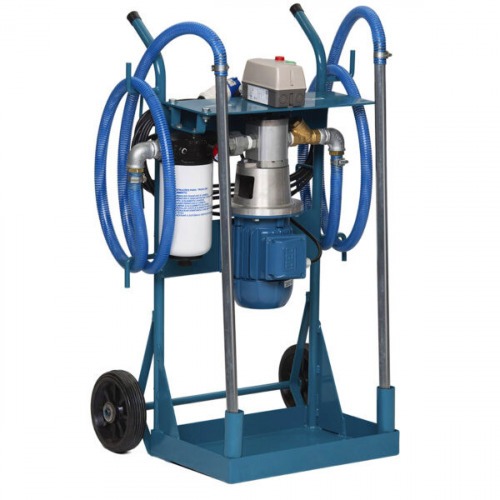 Máquina de Filtragem de óleo com filtro nominal 45 l/min - MFO-1 Máquina de Filtragem de óleo com filtro nominal 45 l/min - MFO-1