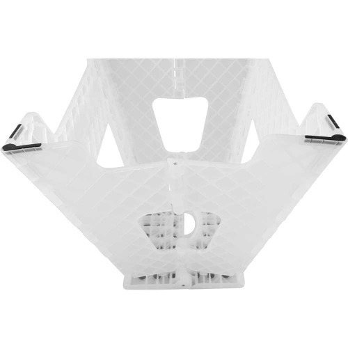 Banqueta plstica dobrvel transparente 360 mm