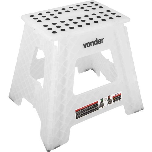 Banqueta plstica dobrvel transparente 360 mm