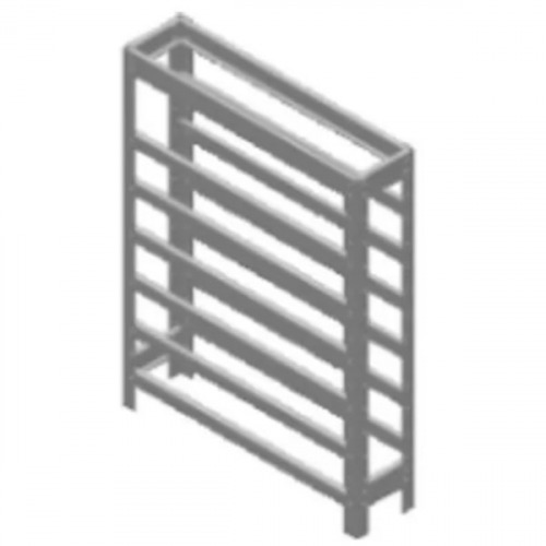 Estante metlica para 30 gavetas n 3 - EP30/3