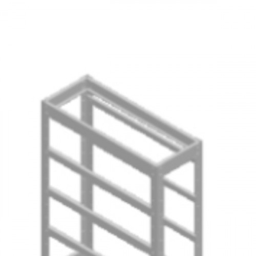 Estante met�lica para 12 gavetas n� 5 - EF12/5