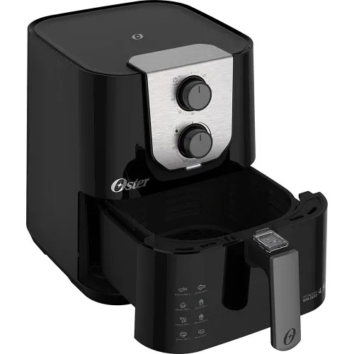 Fritadeira elétrica sem óleo air fryer 4,5l 1500w Black Perform - OFRT510  110V
