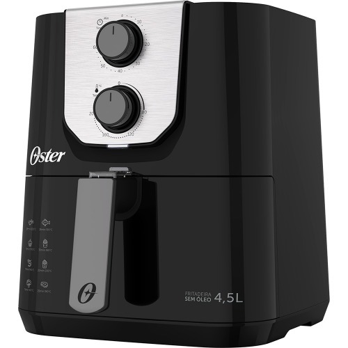 Fritadeira elétrica sem óleo air fryer 4,5l 1500w Black Perform - OFRT510  110V Fritadeira elétrica sem óleo air fryer 4,5l 1500w Black Perform - OFRT510  110V