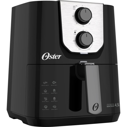Fritadeira elétrica sem óleo air fryer 4,5l 1500w Black Perform - OFRT510  110V Fritadeira elétrica sem óleo air fryer 4,5l 1500w Black Perform - OFRT510  110V