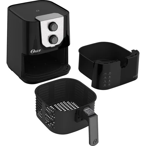 Fritadeira elétrica sem óleo air fryer 4,5l 1500w Black Perform - OFRT510  110V