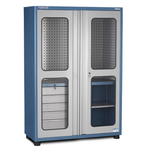 Armrio com 1 prateleira 5 gavetas e portas de acrlico - AM-12