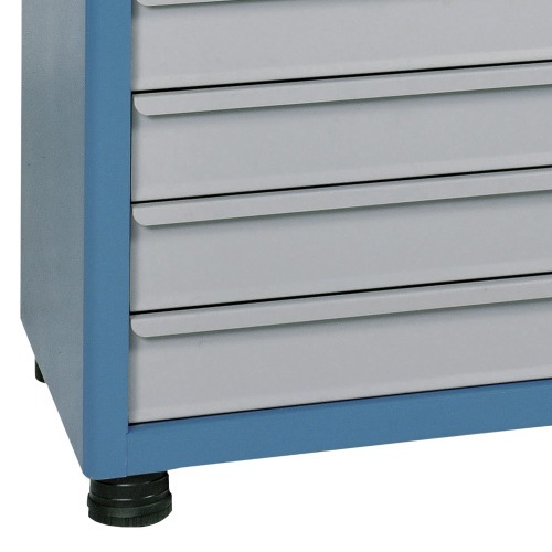 Armário para ferramentas com 3 prateleiras 9 gavetas e portas de vidro - AM-69 Armário para ferramentas com 3 prateleiras 9 gavetas e portas de vidro - AM-69