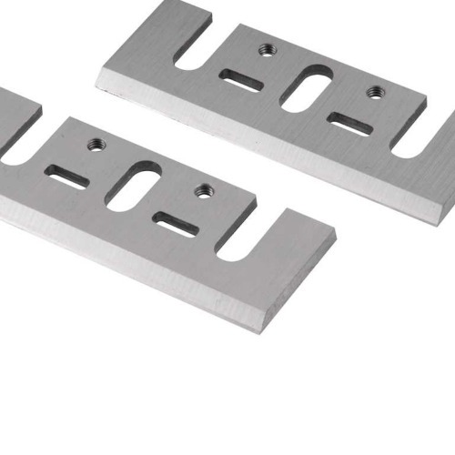 L�mina larga para plainas el�tricas 82 x29 x 3mm 2 pe�as