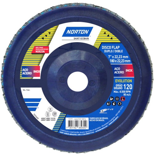 Disco de lixa flap disc 7