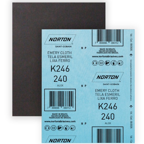 Folha de lixa para ferro 225 x 275 mm - K246