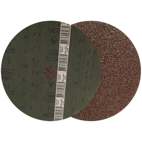 Disco de lixa de fibra 180 x 22 mm - F212 Disco de lixa de fibra 180 x 22 mm - F212