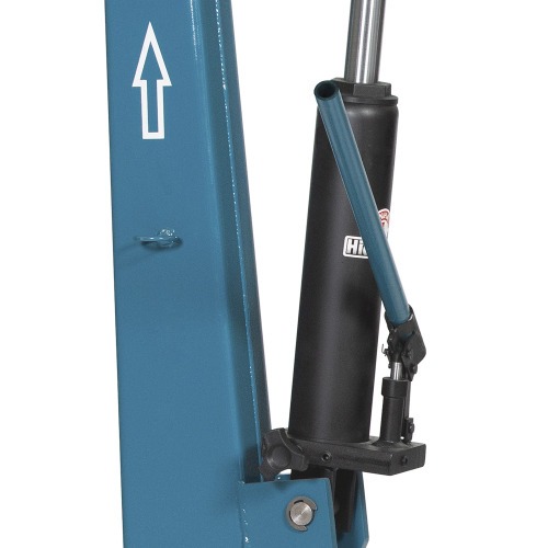 Guincho hidrulico capacidade 2 ton rodagem de poliuretano e prolongador - MGH-2CP                           