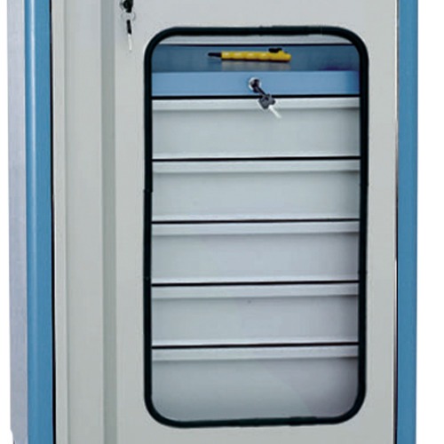 Armário com 5 gavetas e 2 prateleiras - AM-42 Armário com 5 gavetas e 2 prateleiras - AM-42