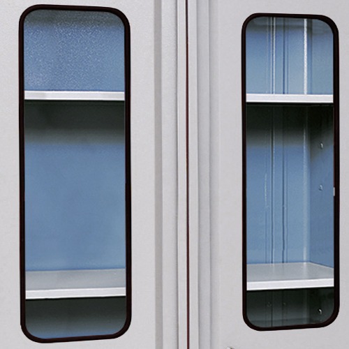 Armário compacto com 2 prateleiras reguláveis e 3 gavetas porta de vidro Armário compacto com 2 prateleiras reguláveis e 3 gavetas porta de vidro