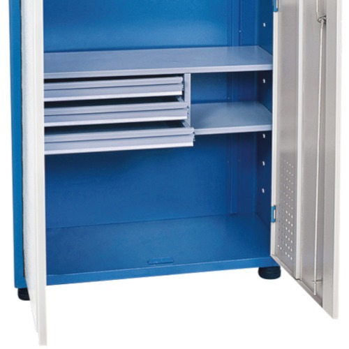 Armário para ferramentas com 2 prateleiras e 3 gavetas - AM-75 Armário para ferramentas com 2 prateleiras e 3 gavetas - AM-75