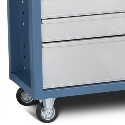 Bancada móvel com 5 gavetas 1 porta e 1 prateleira - 2005-M Bancada móvel com 5 gavetas 1 porta e 1 prateleira - 2005-M