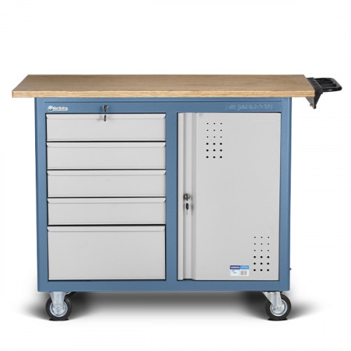 Bancada móvel com 5 gavetas 1 porta e 1 prateleira - 2005-M Bancada móvel com 5 gavetas 1 porta e 1 prateleira - 2005-M