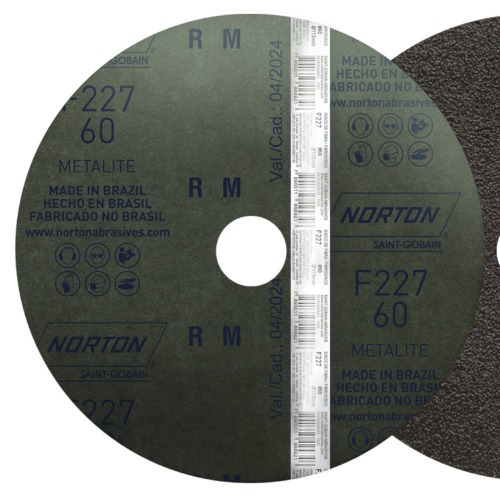 Disco de lixa de fibra 115 x 22 mm - F227