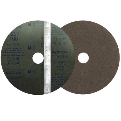 Disco de lixa de fibra 115 x 22 mm - F227 Disco de lixa de fibra 115 x 22 mm - F227