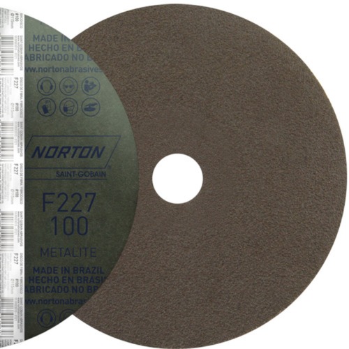 Disco de lixa de fibra 115 x 22 mm - F227 Disco de lixa de fibra 115 x 22 mm - F227