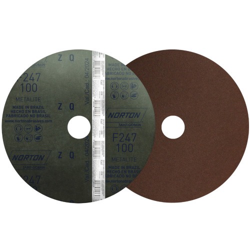 Disco de lixa de fibra 180 x 22 mm - F247