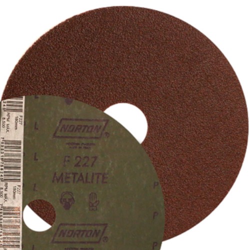 Disco de lixa de fibra 180 x 22 mm - F247