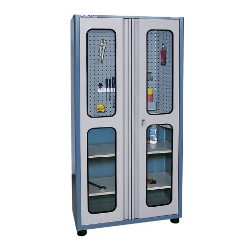 Armário para ferramentas 2 portas com painel perfurado - AM-74 Armário para ferramentas 2 portas com painel perfurado - AM-74