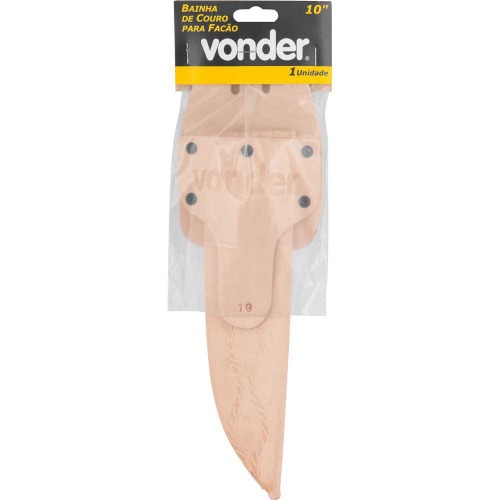 Bainha de couro fixa para fac�o de 10