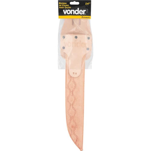 Bainha de couro fixa para facão 14 Bainha de couro fixa para facão 14