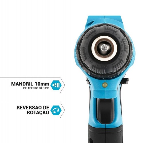 Furadeira Parafusadeira de impacto 3/8