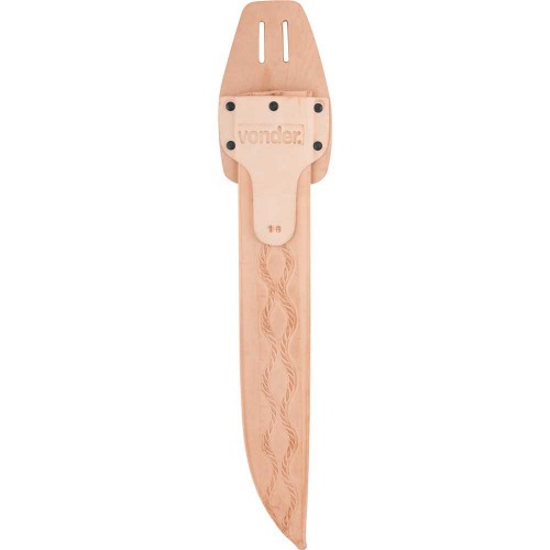 Bainha de couro fixa para faco de 16