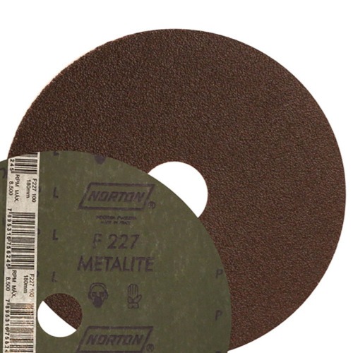 Disco de lixa de fibra 115 x 22 mm - F227