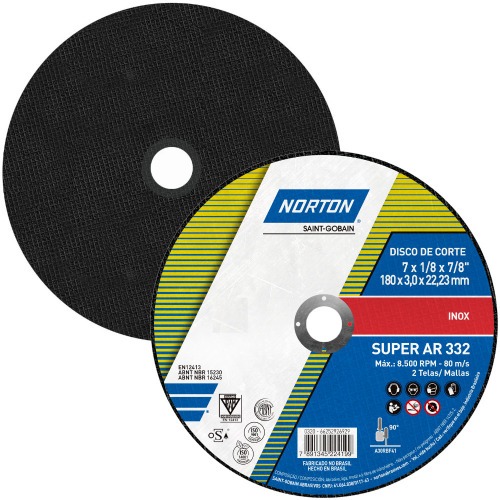 Disco de corte para inox 7