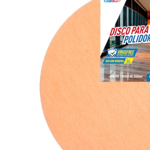 Disco polidor de fibra para piso 350 mm