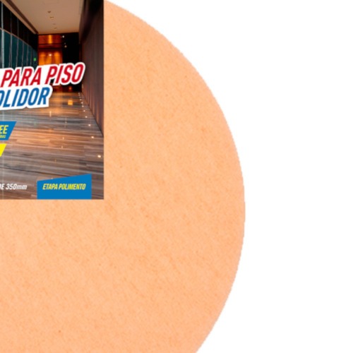 Disco polidor de fibra para piso 350 mm