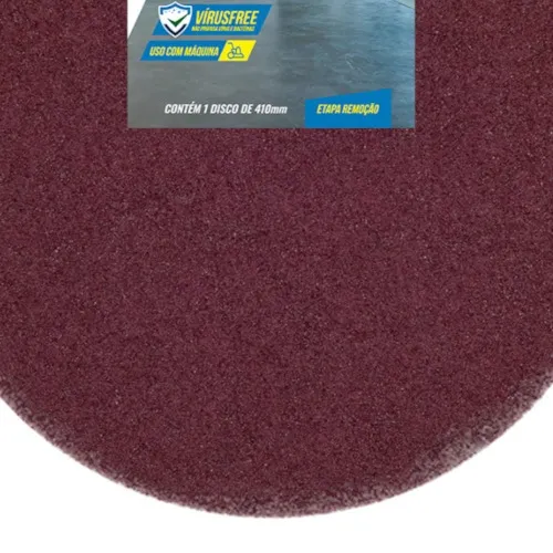 Disco removedor de fibra para piso 410 mm